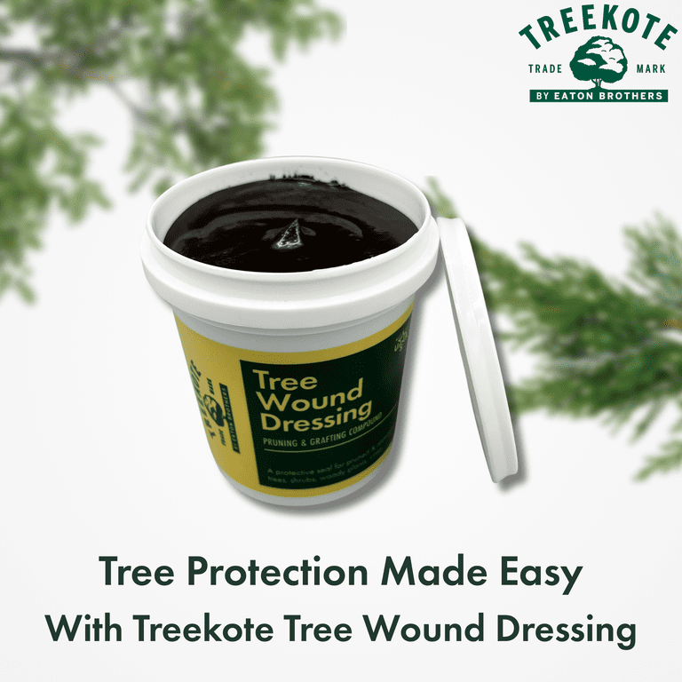 Treekote Tree Wound Dressing - 16oz Tub Pruning Sealer and Grafting Compound