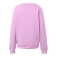 thumbnail image 2 of Oversized Sweatshirts for Women Cute Casual Style Cozy V Neck Sweaters Loose Fit Long Sleeve Pullover Tops Fall Winter Outfits Clothes, 2 of 5