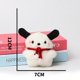 thumbnail image 2 of Llavero colgante de peluche con forma de cachorro, 2 of 5
