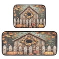 thumbnail image 2 of Kitchen Rugs and Mats【2 PCS】Non Skid Birdhouse Printing Creative Kitchen Mat, 2 of 7