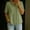 Army Green, variant on Women's Collared Short Sleeve Button Down Blouse Moss Army Tone Solid Peplum Casual Top for Daily Wear Summer Vacation White S