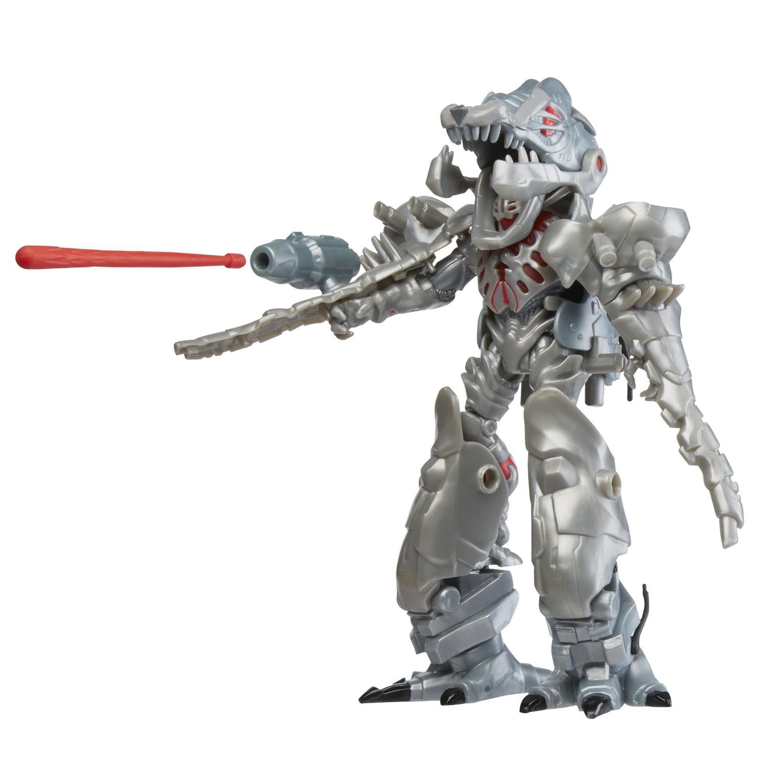 Marvel Mech Strike Mechasaurs, figurine Ultron Primeval de 11 cm avec Mechasaur T-R3X, jouet de super-héros