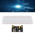thumbnail image 4 of 830 Tie Points Planche à Pain, 65 Pcs Fil 3.3V 5V Module d'Alimentation Broche Standard Femelle Prise USB pour Programmation de Projet DIY, 4 of 8