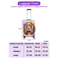 thumbnail image 5 of Watercolor Drip Cocker Spaniel Pop Art Colorful Portrait Artwork Travel Luggage Cover Cockers Dog Lover Gifts Suitcase Dust Protective Decor - 01009, 5 of 5