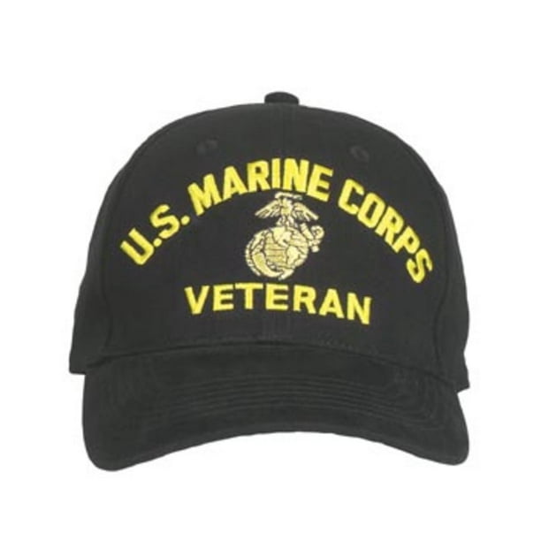 US Marine Corps Veteran Low Profile Baseball Cap - Walmart.com ...