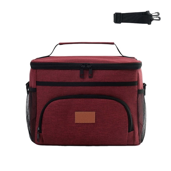 Insulated Lunch For Men & Women Leak Proof Cooler Lunch Bag Adjustable Strap Ideal For Work Picnic Travel 1pc Hiking Gear for Kids Winter Gadgets Elevated Tents for Camping 2 Person Emergency Stuff