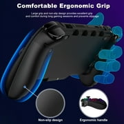 Beboncool Switch Controller Grip, Ergonomic Handheld Controller with Hall Effect Joysticks, RGB Lighting & Programmable Buttons, Compatible with Nintendo Switch/Switch OLED