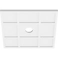 thumbnail image 6 of 18"OD x 3"ID x 6 1/4"C x 1"P Rubik Architectural Grade PVC Contemporary Ceiling Medallion, 6 of 7