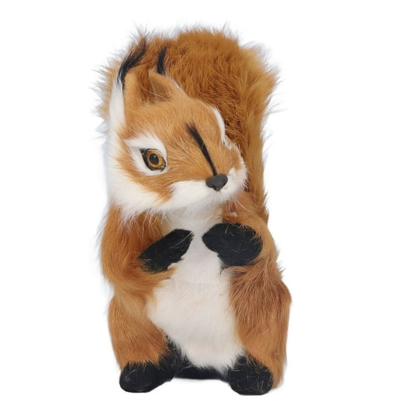Simulation Simulation Squirrel Large Cute Lifelike Simulation Squirrel Crafts Decorations Garden Ornament