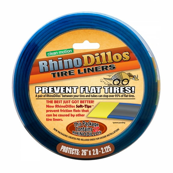 Rhinodillos Tire Liner: 26 x 2.0-2.125, Pair