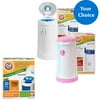 Munchkin Arm & Hammer Diaper Pail Bag Refills, Set of 30, Your Choice of Pail