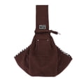 thumbnail image 2 of HOMEIORA 1pc Dog Sling Carrier, Classic Pocket & Classic Strap, Pet Sling for Small Dogs Puppy Cats up to 16lbs, for Outdoor Travel, Brown, 2 of 7