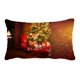 thumbnail image 1 of Funda De almohada ABPHQTO Escena De Navidad Con Arbol Regalos y Fuego 50x75 cm, 1 of 1