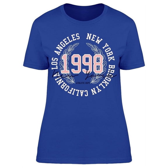 Logo: Los Angeles, New York Tee Women's -Image by Shutterstock