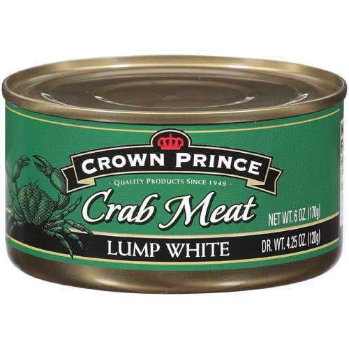 Crown Prince Crab Meat Lump White Seafood, 6 oz by Generic