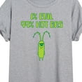 thumbnail image 3 of SpongeBob SquarePants - Plankton One Percent Evil - Juniors Ideal Flowy Muscle T-Shirt, 3 of 6