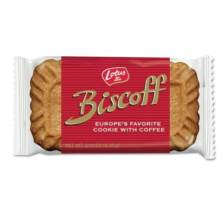 Biscoff LOT456268 Cookies, Caramel, 0.22 Oz, 100/box
