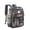 Grey, variant on Clear Backpack for School, Transparent Student Bookbag with Padded Straps