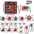 thumbnail image 3 of Christmas Decor, 80 Pack Christmas Ornaments Set, Holiday Decor, Christmas Ball, Shatterproof Ornaments, for Xmas Tree, Home, Party, Holiday Christmas Decorations, 3 of 8
