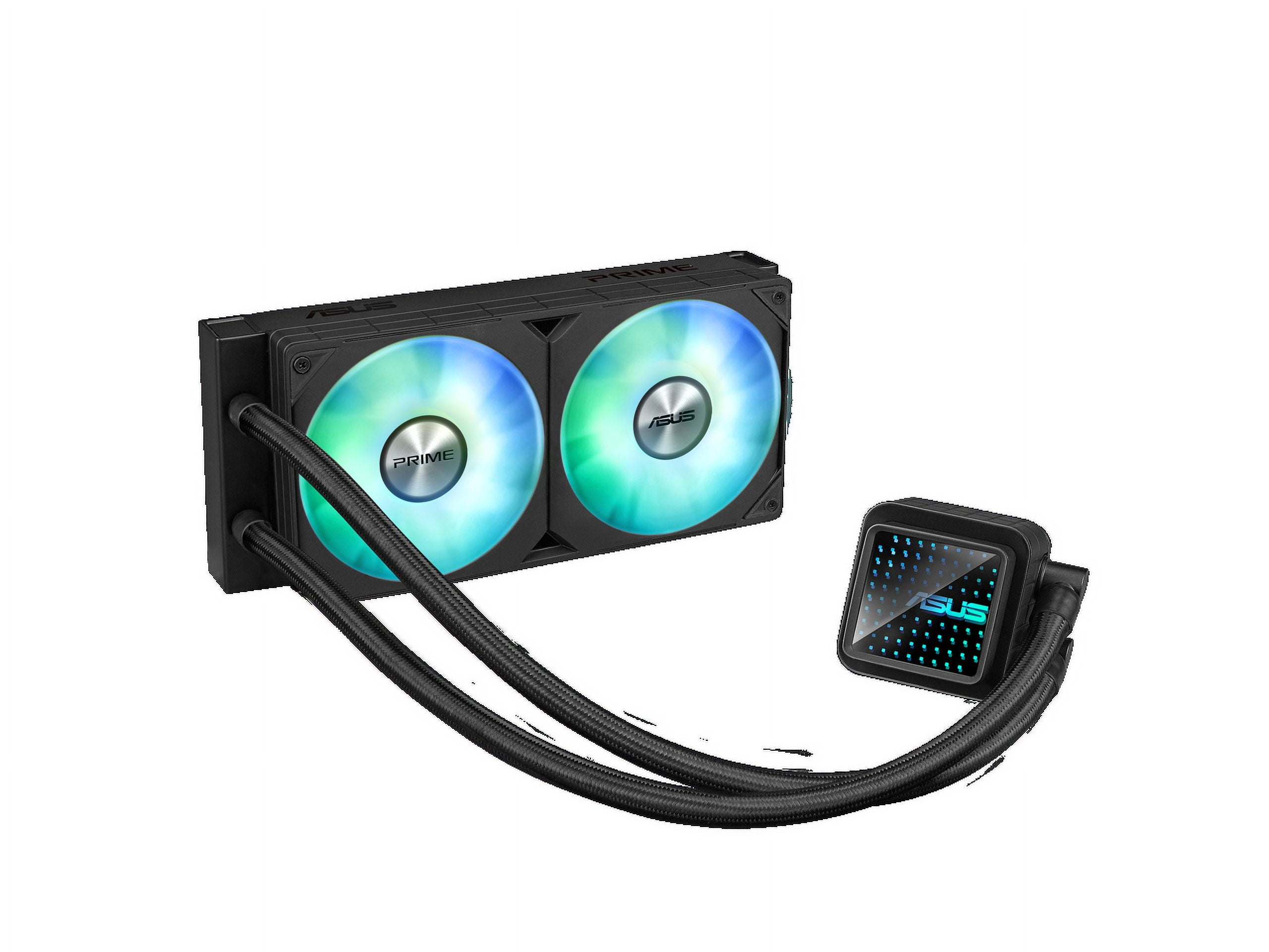 ASUS Prime LC 240 ARGB AIO Liquid CPU Cooler - PRIME LC 240 ARGB