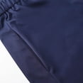 thumbnail image 6 of LEKWK Womens Short Skirt High Waisted A Line Skirt Knee Length Work Skirt With Pockets Elastic Waist Casual Office Business Meeting Wear, 6 of 6