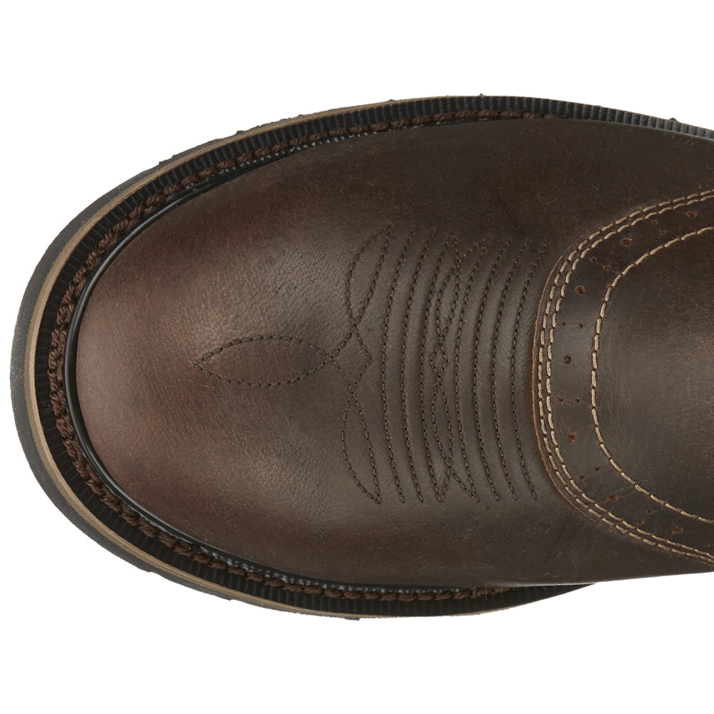 Bottes De Travail Justin Boots Western Homme 8.5 D Superintendent Bout Acier Marron