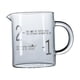 thumbnail image 5 of Cafetera Tetera de vidrio de borosilicato Servidor de café de leche Jarra de vidrio Práctica tetera de gran capacidad de 450 ml Jarra de vidrio con graduación Macarena cafetera, 5 of 8