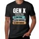 thumbnail image 1 of GEN X SURVIVAL CHECKLIST Camiseta ropa hippie gráficos camisetas ajustadas para hombres, 1 of 7