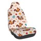 thumbnail image 1 of Balery Forest Squirrel Nuts Funda de Asiento para Auto con Diseño - Cubierta Frontal Suave y Transpirable con Protector Antideslizante- 1 Unidad, 1 of 5