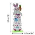 thumbnail image 2 of Bouanq Easter Party Multicolor Wood Tabletop Decoration, 2 of 5