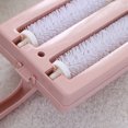 thumbnail image 3 of 2 Pieces Multi-functional Double Head Handheld Carpet Table Brush Multi-functional Double Head Plastic Sweeper Dirt Hair Cleaner Collector Roller Random Color, 3 of 9