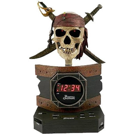 Disney Pirates of the Caribbean Alarm Clock Radio