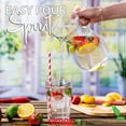 thumbnail image 5 of Simax Small Glass Pitcher with Spout Drink Pitcher for Sangria, Juice & Beverages, 1 Quart, 5 of 8