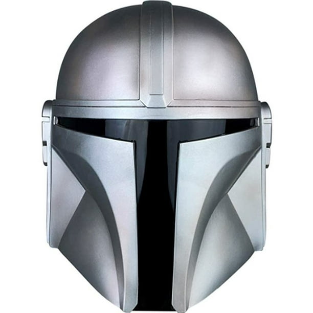 Mandalorian StarWars Character Star Wars Costume Head Mask Props Style:PVC  Mandalorian (Hard) 