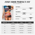 thumbnail image 5 of Sikiie Sushi Print Workout Shorts Women Scrunch Butt Gym Shorts Seamless High Waist Tummy Control Yoga Biker Athletic Shorts, 5 of 5