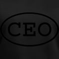 thumbnail image 3 of CafePress - CEO Oval Women's V Neck Dark T Shirt - Women's V-Neck Dark T-Shirt, 3 of 4