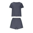 thumbnail image 3 of Bovxnpu Pajamas for Women Set Loungewear Set, Womens 2 Piece Pajamas Set Soft Tank Top and Shorts Sleepwear Set Activewear, 3 of 8