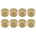thumbnail image 1 of Perillas de Velocidad de Control de Guitarra Eléctrica para LP Perilla Piezas de Repuesto Oro 8 Piezas, 1 of 5