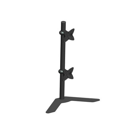 Monoprice Adjustable Tilting DUAL Desk Mount Bracket for 10~23in Monitors up to 33 lbs, (Best Desk For Dual Monitors)