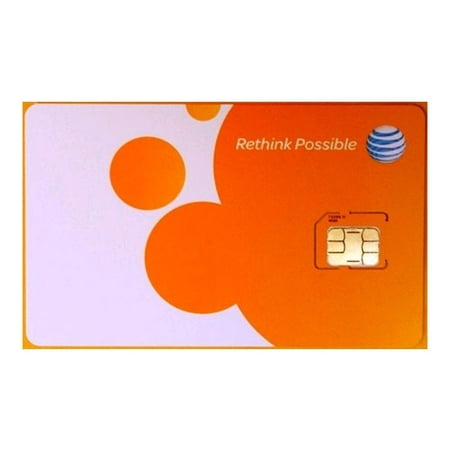AT&T Pre Paid Micro SIM Card (4G) (Best 4g Sim Only)