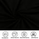 thumbnail image 4 of Elegante protector de silla de licra, fundas de silla elásticas de tela de alta calidad para comedor, ajuste perfecto y funda protectora para banquetes, fiestas, bodas (juego de 4), 4 of 7