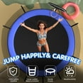 thumbnail image 3 of HEVAOTRY 12Ft Trampoline with Basketball Hoop Steel Ladder & 330lbs Capacity Safe Enclosure Net for Kids Adults-Out Net, 3 of 8