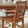 thumbnail image 5 of Homestyles Arts & Crafts Dining Chair in Cottage Oak Finish (Set of 2), 5 of 8