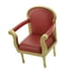 thumbnail image 2 of Cojines de sofá para , sillón, muebles de , regalo para niñas y mujeres, sofá en miniatura, decoración para sala de dormitorio, boda, 1/6 rojo Hugo Sillón de muñecas, 2 of 10