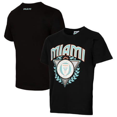 Men s Black Inter Miami CF Heavy Relaxed T-Shirt