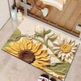 thumbnail image 1 of XWSHYW Cojines para Los Pies Estera Absorbente Fresca de La Entrada Del Cuarto de Baño de La Estera de La Entrada de La Flor Del Modelo Del Yeso Del Estilo., 1 of 4