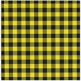 thumbnail image 4 of Coolnut Buffalo Plaid Yellow Cloth Napkins Set of 4, Reusable Washable Polyester Dinner Table Napkins for Family, Weddings, Parties, Home Decor, 20 x 20 Inch Washcloth Gift, 4 of 7