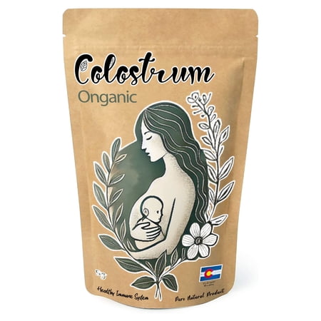 Colostrum Pure Natural 100% Colostrum Powder | 120 Servings | 5oz | Certified 5 Hour | Absorbs Readily | Protects Natural Anti-Aging, Immune, Metabolic, & Essential Woman ?????