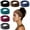 Dark Gray/Burgundy/Dark Green/Black/Coffee/Navy, variant on Headbands for Women, Wide Elastic Head Bands, Non-Slip Thick Hair Bands, Sports Stretchy Sweat Bands, Large Knotted Soft Headband for Washing Face, Makeup, Workout, Spa, Running, Fashion, 6-Pack