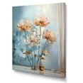 thumbnail image 2 of Designart "Elegant Lotus Blooms II" Lotus Wall Art Living Room, 2 of 7